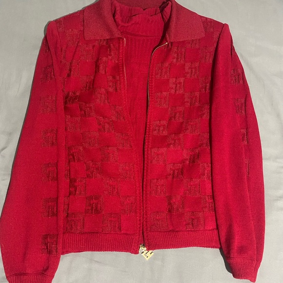 St. John Knit Two Piece Set - Picture 1 of 5